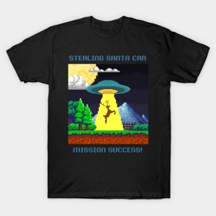 Stealing Santa Car T-Shirt